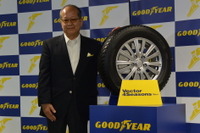 日本グッドイヤー金原社長、ベクター 4シーズンズの品揃え倍増で「1ケタ上を狙う」 画像
