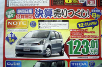 【新車値引き情報】決算期商戦始まる コンパクトカー 画像