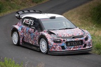 【WRC】シトロエンの2017年型マシン、初の舗装路テスト 画像