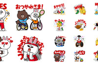 トヨタ×LINE FRIENDS、スタンプ配信…スポーツを盛り上げよう 画像
