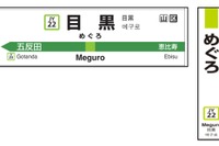 JR、首都圏で「駅ナンバリング」開始 8月20日に目黒駅から 画像