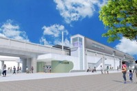 京都鉄道博物館近くの新駅、「京都らしい色彩」に 画像