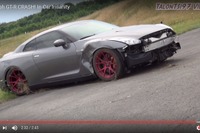 2000馬力の日産 GT-R、350km/hで事故［動画］ 画像