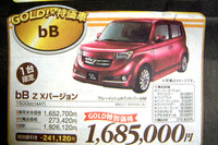 【新車値引き情報】ゴールド特別価格 vs 決算特価 画像