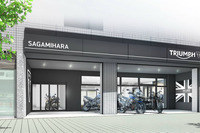 トライアンフ相模原、8月27日に移転リニューアル…国内5店舗目の最新CI導入店 画像