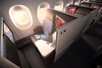 デルタ航空、A350ビジネスクラス全席をスイートに 2017年から 画像