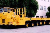 100トン超の貨物を搭載して自動運転!! ---新日鉄の凄いトレーラー 画像