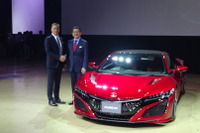 【ホンダ NSX 新型】八郷社長「操る喜びの追求はホンダの永遠のテーマ」 画像