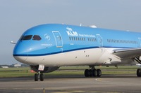 KLMオランダ航空、7機目のボーイング 787 型機を受領 画像
