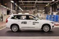 ボルボの自動運転、公道実験用 XC90 が完成 画像