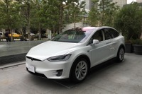 【テスラ モデルX】初のSUV、ファルコンウイングドアで価格は895万円から 画像