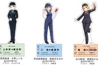 西武グループ3社、合同で「鉄道むすめ」記念切符 9月24日に先行発売 画像