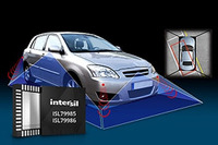 インターシル、車載アラウンドビューシステム向け4チャネルビデオデコーダを発表 画像