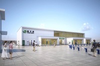 JR東日本、銚子駅を「灯台」「醤油蔵」のイメージで建替 画像
