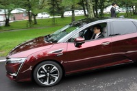 【G7交通大臣会合】各国の大臣ら、日本ブランドの自動運転車に乗る 画像