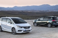 【パリモーターショー16】オペルの主力MPV、ザフィーラ 改良新型を初公開へ 画像