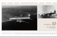 JALの2017年版カレンダー、歴代の名機を新設定 画像