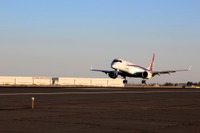 MRJ、北米へのフェリーフライトが完了…型式証明の取得をめざす 画像