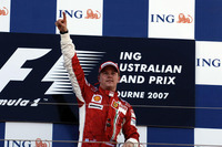 ライコネン、フェラーリデビューで完勝…オーストラリアGP 画像