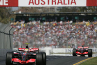 ハミルトン、デビュー戦でいきなり表彰台…オーストラリアGP 画像