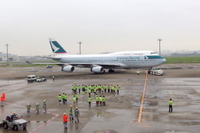 キャセイパシフィックからボーイング747旅客機が退役…羽田発がラスト 画像