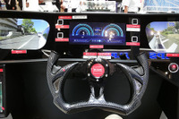 【CEATEC 16】スマホでドア開け、脈波センサで乗員を診る…ロームの近未来運転シーン 画像