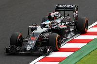 【F1 日本GP】ホンダのアロンソ、初日8番手も満足せず「厳しい1日だった」 画像