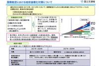 国際線航空機のCO2排出に規制---国際機関で合意 画像
