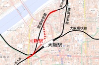 大阪・梅田貨物線の地下化、まもなく全面着工 2023年春開業へ 画像