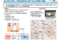 宅配便の再配達削減に「道の駅」を活用へ---社会実験 画像