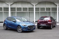 マツダ デミオ 改良新型…G-ベクタリング初採用、上質内装の特別車も 画像