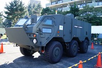陸上装備研究所、開発中の「軽量戦闘車両システム」を初披露---EV 画像