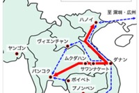SGと日立物流、タイ=ベトナム間混載輸送サービスを開始…所要4日に短縮 画像
