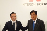 日産 ゴーン社長、益子氏留任は「株主の最大利益のため」…三菱自が新経営体制 画像