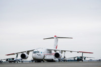 航空自衛隊、空軍参謀招へい行事で2機の XC-2 を運用［写真蔵］ 画像