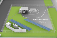ホンダ、高圧水電解型水素ステーションの実証実験開始…世界初の充填圧力70MPa 画像