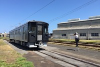 一畑電車の新型電車、営業運転に先立ち試乗会 11月19-20日 画像
