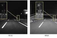 デンソー、夜間の歩行者認識性能を向上した画像センサーを開発 画像