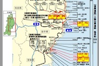 復興道路と支援道路、9割が開通のメド---東日本大震災 画像