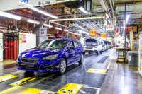 スバル、米国で インプレッサ の生産開始…好調北米市場に向け生産能力増強 画像