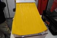 【新価値創造展16】羽生市の体操着メーカー、水をはじく生地を開発…編み方に秘密 画像