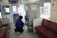 お客と荷物を一緒に運ぶ「混載列車」試運転…北越急行と佐川急便がコラボ 画像