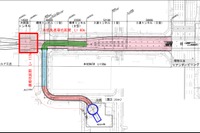 福岡市内で大規模な道路陥没…地下鉄工事が原因か 画像