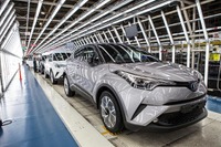 トヨタ C-HR、トルコ工場で生産開始 画像