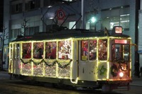 広島電鉄、今年も「クリスマス電車」を運行　12月8日から 画像