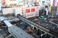 銀座線渋谷駅新ホーム設置工事、軌道拡幅…写真で新旧比較 画像