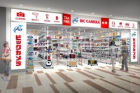 成田空港第2ターミナルに「Air BICCAMERA」 11月25日オープン 画像