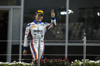 松下信治、GP2アブダビ戦のレース1で2位表彰台を獲得 画像