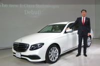 【メルセデスベンツ Eクラス ステーションワゴン】上野社長「ワゴン比率は4割まで拡大」 画像
