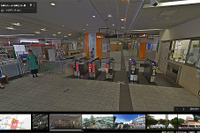 多摩モノレールの改札口やホームがまる見え…主要8駅にGoogleストリートビュー 画像